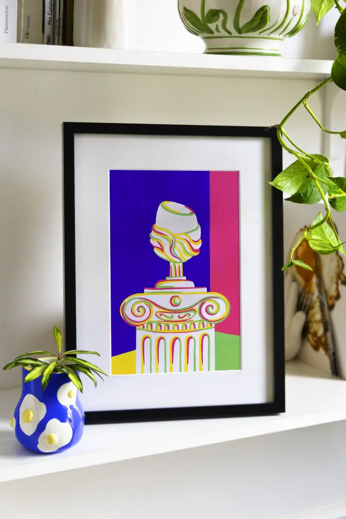 oeufrodite_cadre noir 2-3 étagère.webp