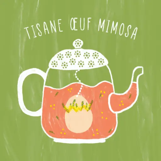 Tisane œuf mimosa